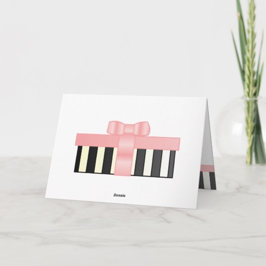 Carte Vélo Polka Dot (Dos)