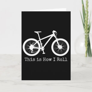 Carte Vélo tout terrain cyclisme Mtb cyclisme drôle