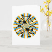 Carte Vélo vélo (Fleur jaune)