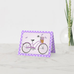 Carte Vélo violet