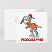 Carte 'Velocirapper' (Devant / Derrière)