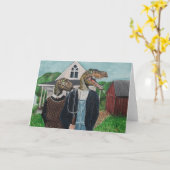 Carte Velociraptor Gothique (Fleur jaune)