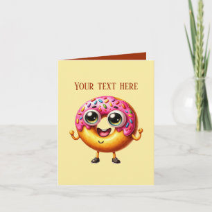 Carte Vendeurs de pâtisseries personnalisables avec de m