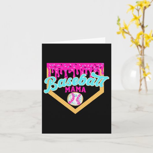 Carte Vendez Maman Glace Goutte Drôle Vendez Fête des Mè (Fleur jaune)