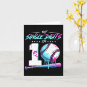 Carte Vendre 10 Ans Anniversaire Double Chiffres 10 Anni (Fleur jaune)