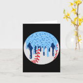 Carte Vendre Bleu Crème Laveuse Laveuse Avec Sprinkles D (Fleur jaune)