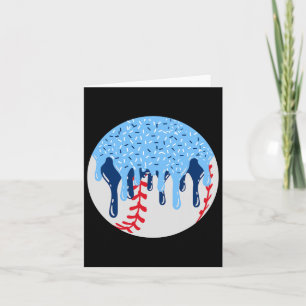 Carte Vendre Bleu Crème Laveuse Laveuse Avec Sprinkles D