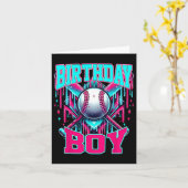 Carte Vendre Drip Birthday Boy Ice Cream Drip Jeunesse V (Fleur jaune)