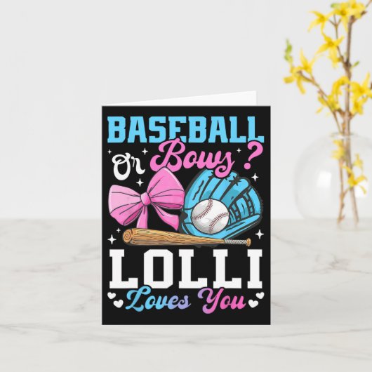 Carte Vendre Ou Vendre Lolli Vous Aime Drôle Révéler Le (Fleur jaune)