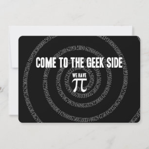 Carte Venez au côté Geek pour Pi