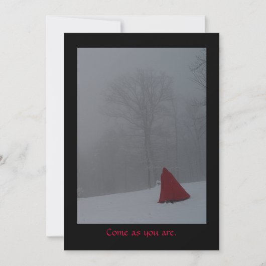 Carte Venez comme vous êtes (Devant)