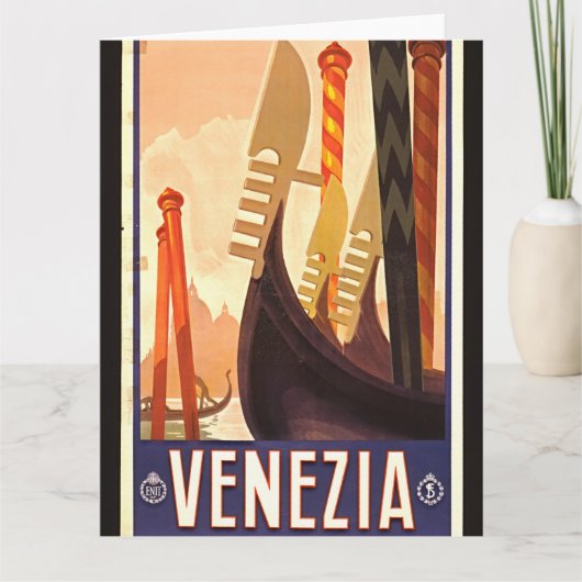 Carte Venezia 1920 (Devant)
