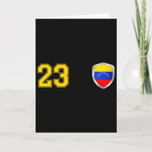 Carte Venezuela - Conception de football de l'équipe La 