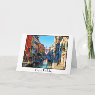 Carte Venice Alley avec Citation d'amour