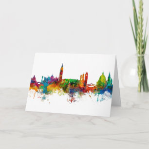 Carte Venice Italy Skyline