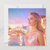 CARTE VENISE - AMOUR D'ITALIE - (Dos)