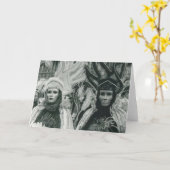 Carte Venise Carnvale (Fleur jaune)