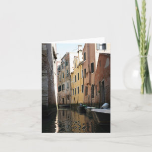 Carte Venise de la gondole