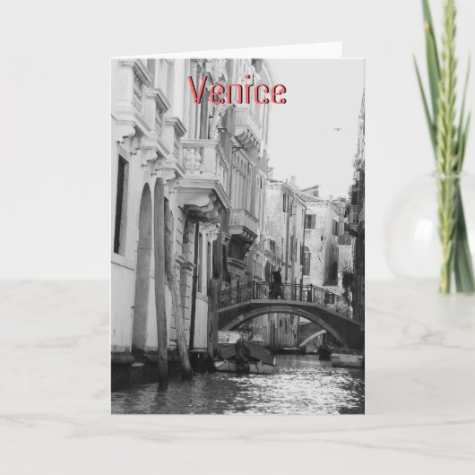 Carte Venise, Italie (Devant)