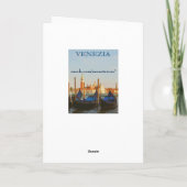 Carte Venise Italie (Dos)