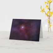 Carte Vent Pulsar D'Une Étoile Neutron. (Fleur jaune)