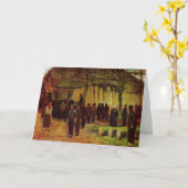 Carte Vente de bois par Vincent van Gogh (Fleur jaune)