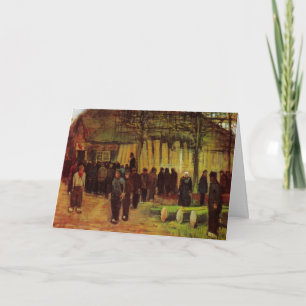 Carte Vente de bois par Vincent van Gogh
