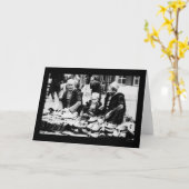 Carte Vente de sandales en Albanie 1923 (Fleur jaune)