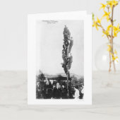 Carte Ventilateurs de cascade de pirates fous 1909 (Fleur jaune)