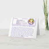 Carte Vénus et orbites de la Terre par Martineau (Dos)