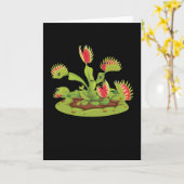 Carte Vénus Flytrap Carnivore (Fleur jaune)