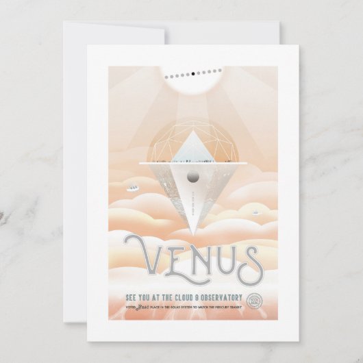 Carte Vénus | Visions de l'avenir de la NASA (Devant)