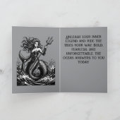 Carte Vépar Sirène des Mers Inférnales Illustration (Intérieur)