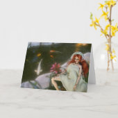 Carte Verdi, étang de Koi, Embassy Suites à San (Fleur jaune)