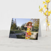 Carte Verdi, septembre à Sam Houston Park (Fleur jaune)