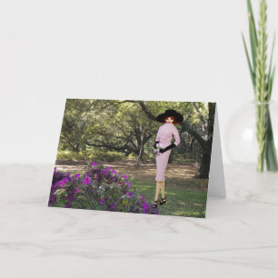 Carte Verdi - vêtement rose, floral à Houston, zoo