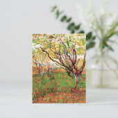 Carte Verger en fleurs de Vincent van Gogh (Debout devant)