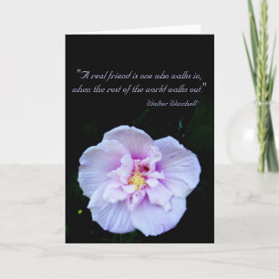 Carte Véritable amitié