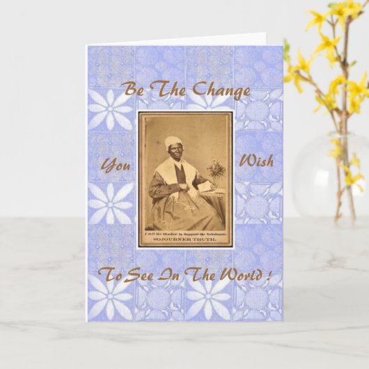 Carte Vérité de Sojourner (Fleur jaune)