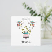 Carte Verjaardag | Joyeux anniversaire (Debout devant)