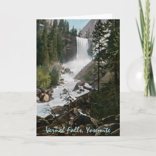 Carte Vernal Falls (Devant)