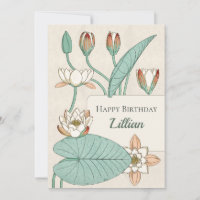 Verneuil Water lily 1896 CC1200 Fleur anniversaire