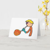 Carte Verre (Fleur jaune)