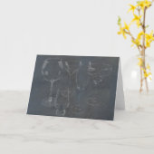 Carte Verre Barware (Fleur jaune)
