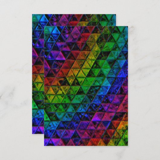 Carte Verre de fierté (Devant / Derrière)