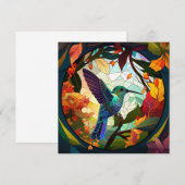 Carte Verre de protection d'oiseaux (Devant / Derrière)