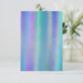 Carte Verre Dichroïque Rainbow Colours Art (Debout devant)