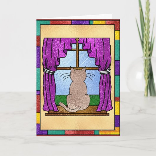 Carte Verre souillé Kitty (Devant)