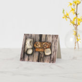 Carte Verrouillages patinés (Fleur jaune)