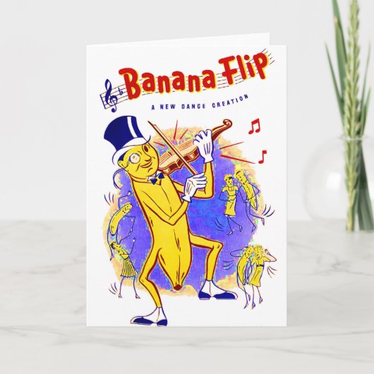 Carte vers 1950 Banana Feuillet de musique couverture (Devant)